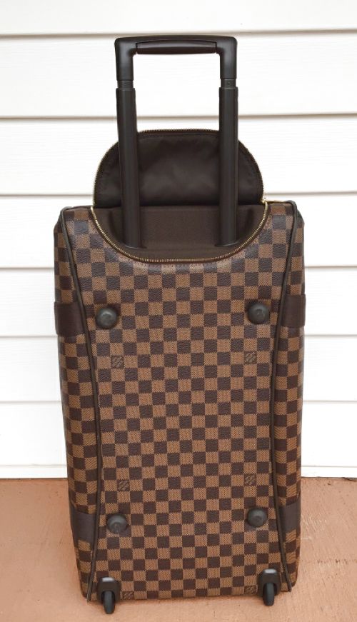 LOUIS VUITTON Damier Ebene Eole 55 Rolling Duffle Bag